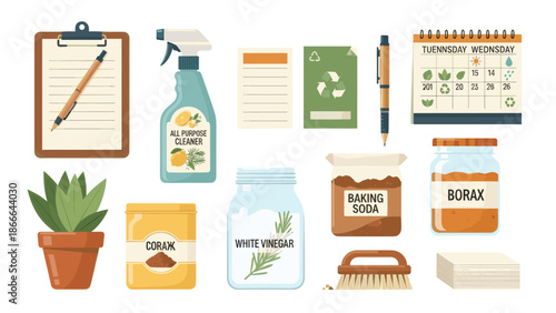 A vibrant cartoon-style succulent plant in a terracotta pot, symbolizing growth and harmony with nature.