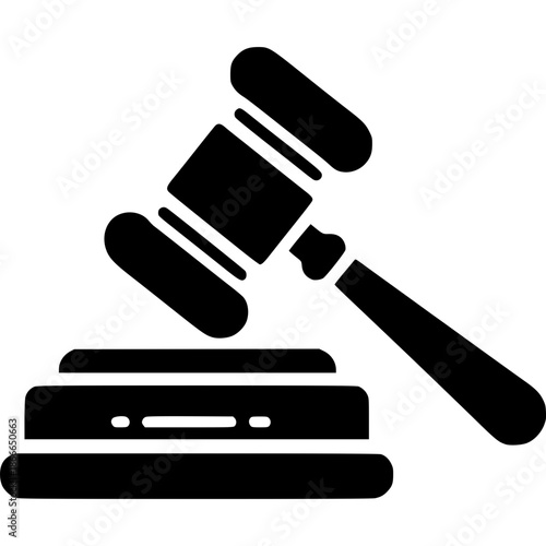 Gavel Icon Vector