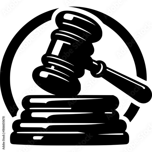 Gavel Icon Vector