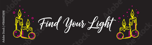 Find Your Light – Spiritual Awakening, Inner Glow & Hopeful Motivation for Depression Relief, Self Discovery & Soul Healing | Perfect for Wall Art, Journals, Social Media & Mindset Shifts

