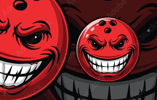 Aggressive Green Monster Head Mascot Logo Vector Illustration for Gaming, Esports, or Apparel Design with Menacing Smile.