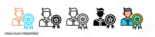 Employee Recognition multiple icon