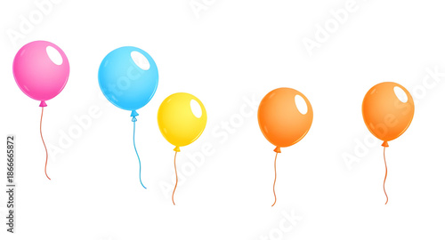 balloon, balloons, colorful, bright, vibrant, party, celebration, birthday, festival, event, fun, joy, happy, cheerful, festive, decoration, decorative, helium, floating, air, round, shiny, glossy, pl