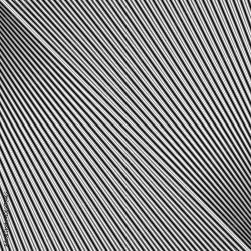 Diagonal striped illustration. Repeated color lines on white background. Surface pattern design with linear ornament. Disco lights motif. Stripes wallpaper. Digital paper for web designing. Vector art