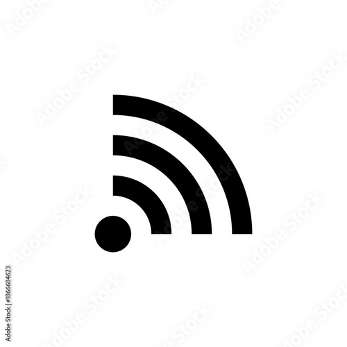 Wifi symbol icon vector design logo illustration