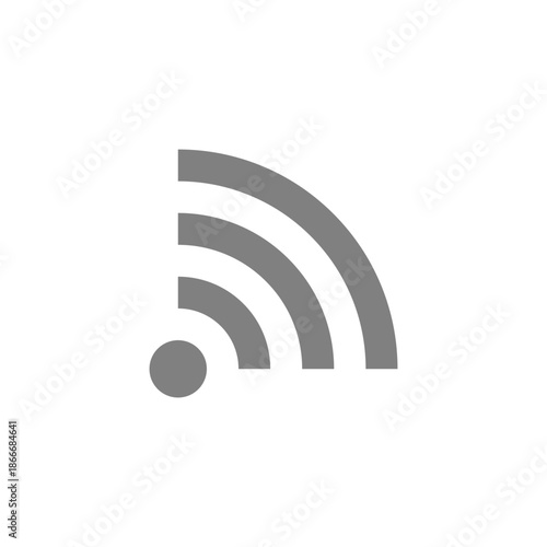 Wifi symbol icon vector design logo illustration