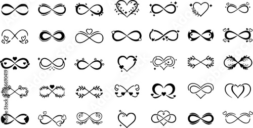 love perfume bottle silhouette Valentine icon set,Black color simple Vector icons