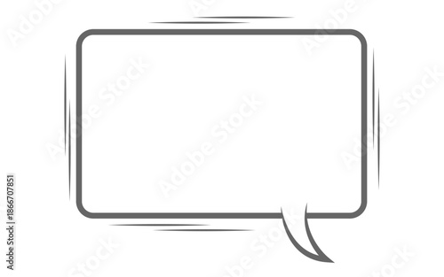 Square thought bubble free communications icons, box type thought bubble Images