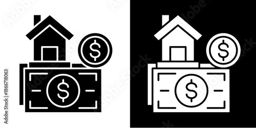 Payment  Icon Set White Style Collection