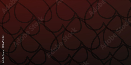 Abstract dark red background with subtle teardrop pattern.
