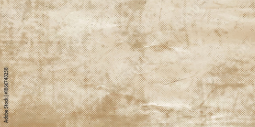 Vintage ancient worn paper texture, old paper or parchment background . Old vintage paper, parchment, canvas or manuscript. Background texture of torn antique paper. Blank page of worn ancient book
