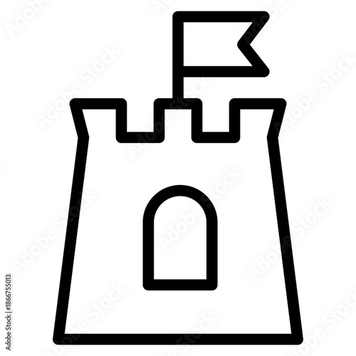 sand castle Icon