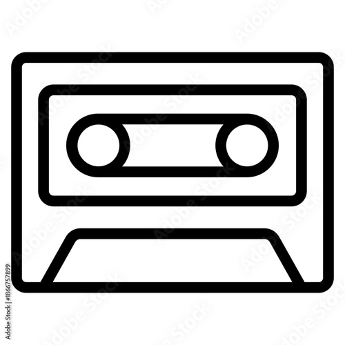 audio cassette icon