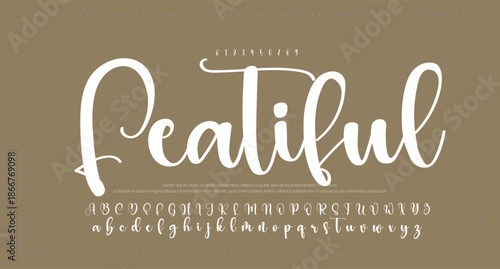 Handwritten Signature Editable Text Effect Template 