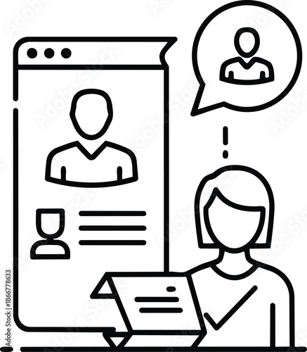 Online Recruitment Process and Candidate Selection.