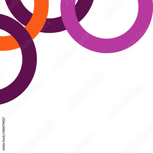 Business Geometric Corner Illustration