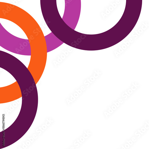 Business Geometric Corner Illustration