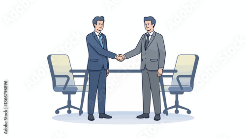 Aerial vector illustration of a farm landscape with fields, trees, and houses in a rural setting