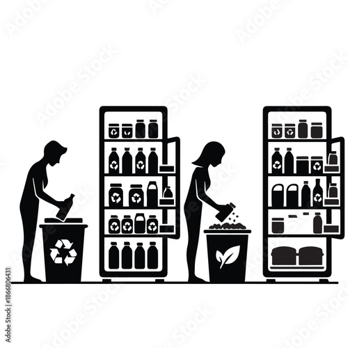 man and woman in the office