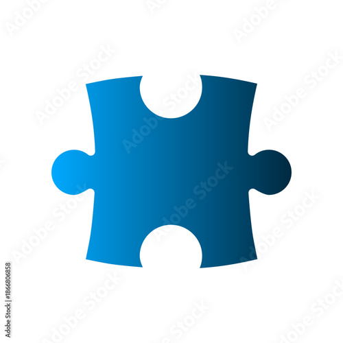 Puzzle icon design template