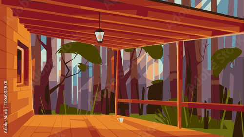 colorful wooden door