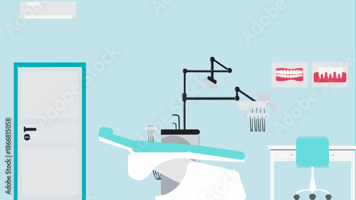 vector illustration of a hospital