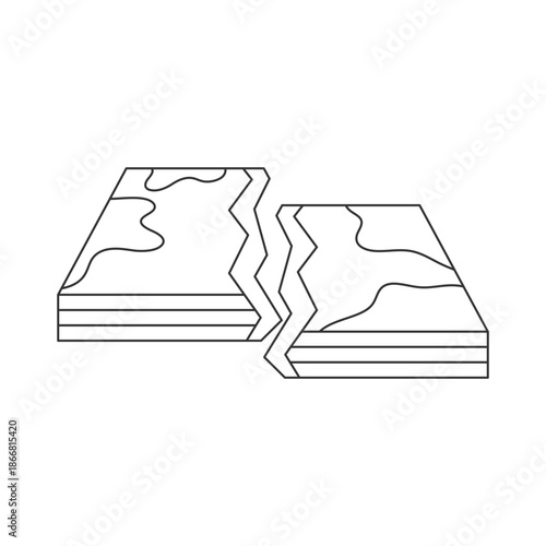 illustration of ground fault line