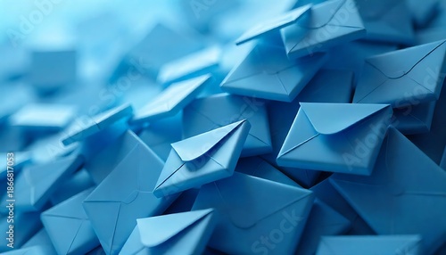 Unknown Emails Screenshots or visual representations of email inboxes flooded with unknown or suspicious emails. potential risks associated with clicking on links or opening,created with generative ai