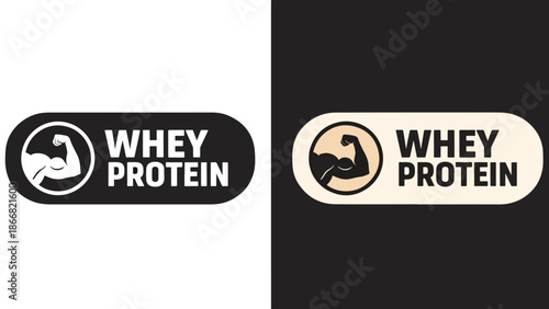 Whey protein supplements - SVG and PNG icons - Vector Icons and Stickers - PNG, SVG, EPS - Glyph and solid icon set - Icon vector - Flat Design Icon - line icon set