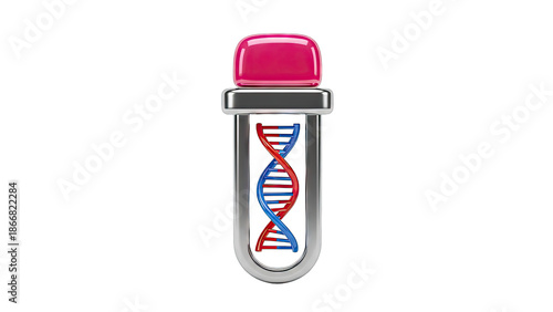 DNA Helix in Test Tube
