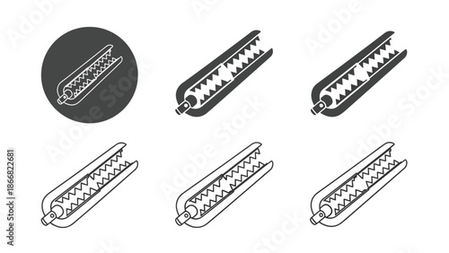 Various designs of condom illustrations - SVG and PNG icons - Vector Icons and Stickers - PNG, SVG, EPS - Glyph and solid icon set - Icon vector - Flat Design Icon - line icon set