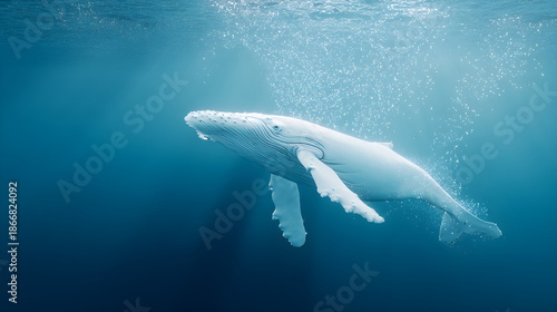 Whale in the water