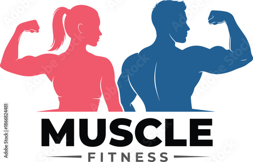 A conceptual logo design embodying the pursuit of physical strength, wellness, and dedicated fitness, representing empowerment and health transformation for all individuals