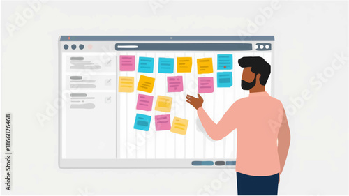 _Vector infographic style ill...