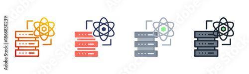 Data Science Multi Style Icon Set