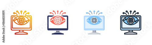 Vision Multi Style Icon Set