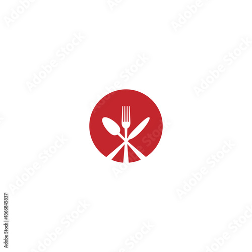 vector illustration of cutlery for an icon, symbol or logo. food and drink icon. restaurant logos, cafes and places to eat. food and drink icons