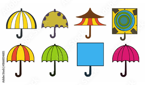 Eye skin care products black silhouette cosmetic set vector