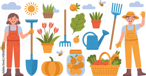 Vector Illustration of a Businesswoman Using a Giant Pencil to Draw a Strategic Path Towards Success Milestone Flags