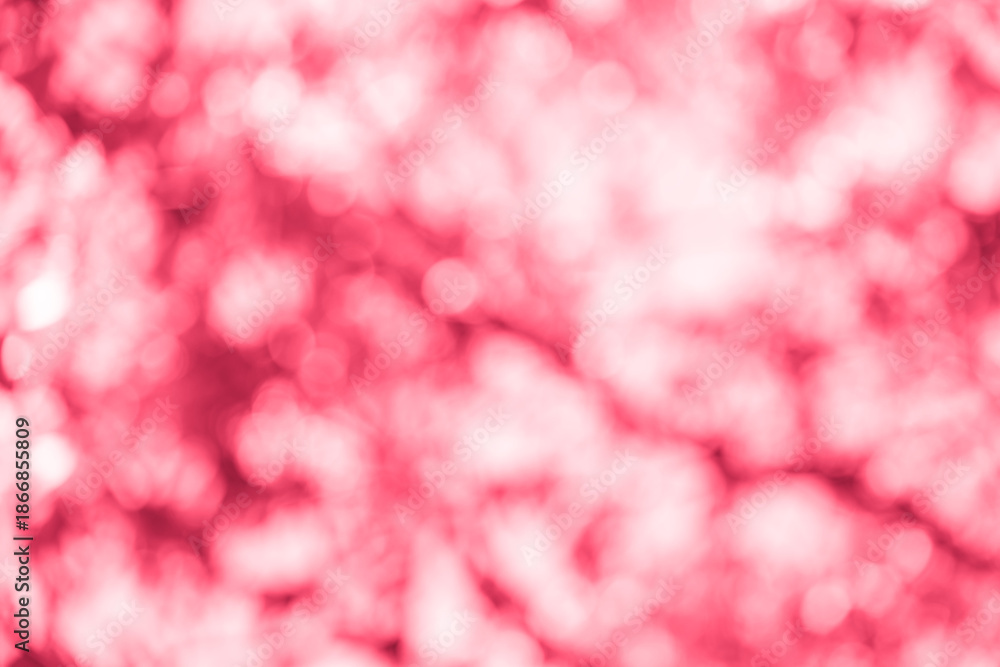 Fototapeta premium Abstract Natural pink Bokeh Background and backdrop soft Defocused Leaves with Sunlight, Eco-friendly Concept