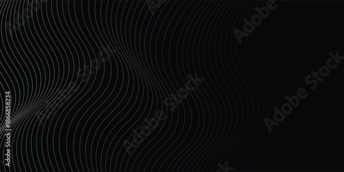 Premium background design with white line pattern (texture) in luxury pastel colour. Abstract horizontal vector template for business banner, formal backdrop, prestigious voucher, luxe invite