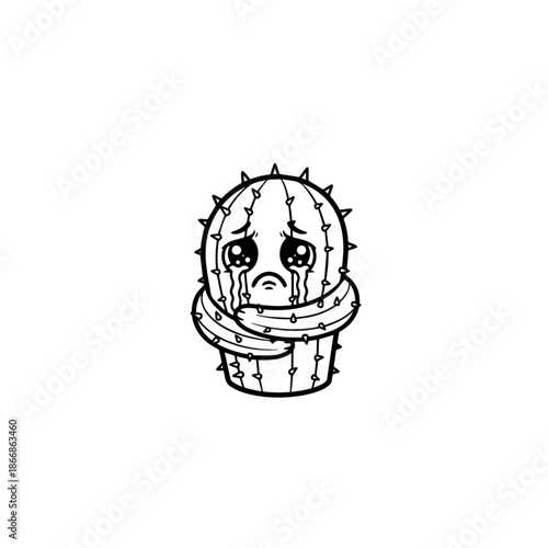 Crying Cactus Sadness