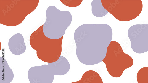 Abstract colorful pattern with irregular shapes and vibrant colors.