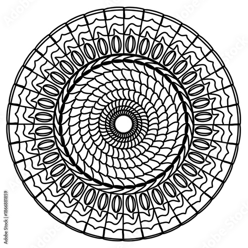 Ring Pattern Mandala