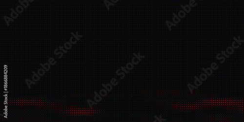 Set of halftone dots gradient pattern texture isolated on white background. Straight dotted spots using halftone circle dot raster texture. Vector blot half tone collection.