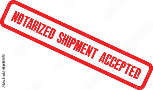 Red stamp indicating non-compliance with regulations on a white background