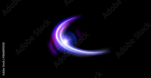 Reality distortion portal light effect. Glows for game interface design. Bright light around teleport podium. Magic gate in fantasy game.