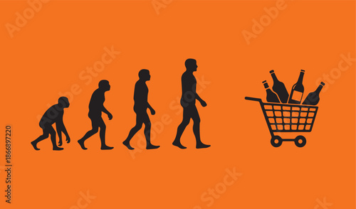 Human Evolution Toward Consumerism and Alcohol Consumption