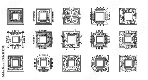 Collection of integrated circuit layouts