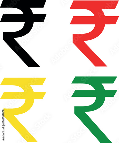 Rupee currency symbol collection